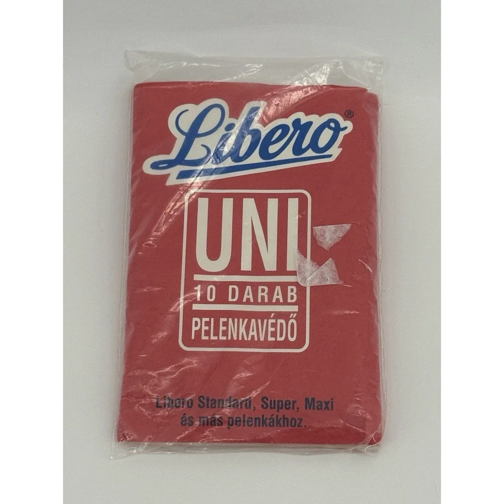 Vintage Libero UNI Diaper‎ Protector 10 Pack Hungarian Baby Diaper Cover New